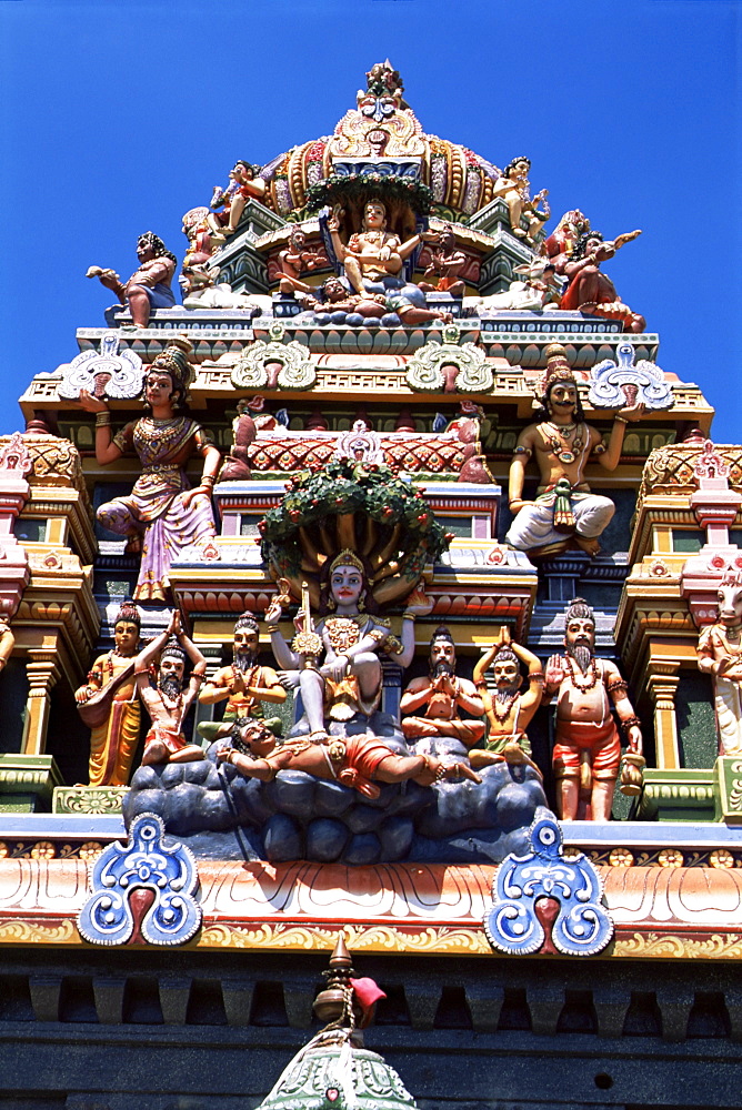 Hindu temple, Colombo, Sri Lanka, Asia