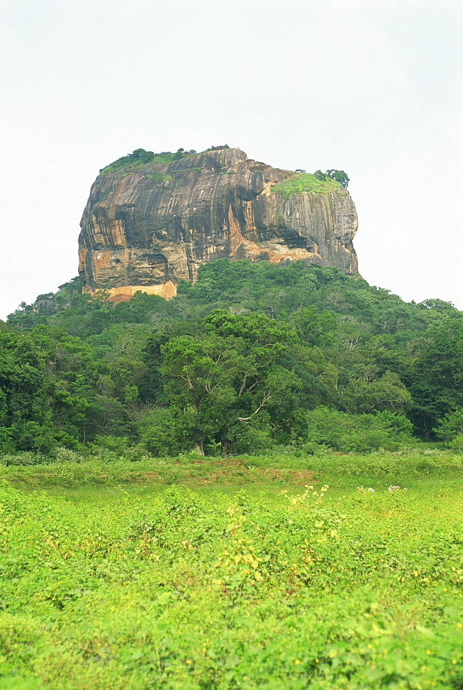 Rock, Sigiriya, UNESCO World Heritage Site, Sri Lanka, Asia