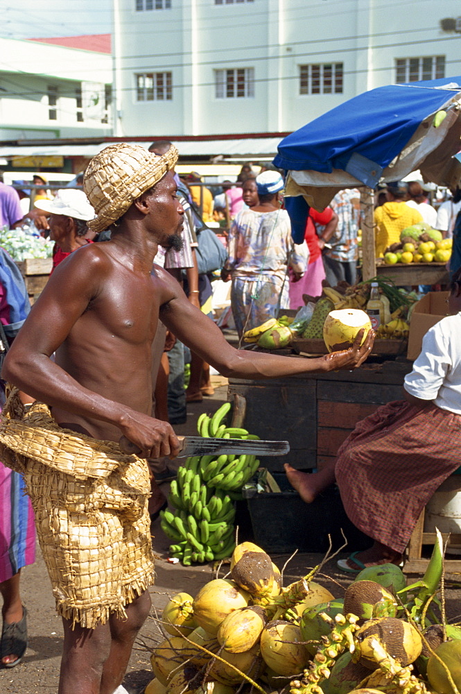 Saturday market, St. George's, Grenada, Windward Islands, West Indies, Caribbean, Central America