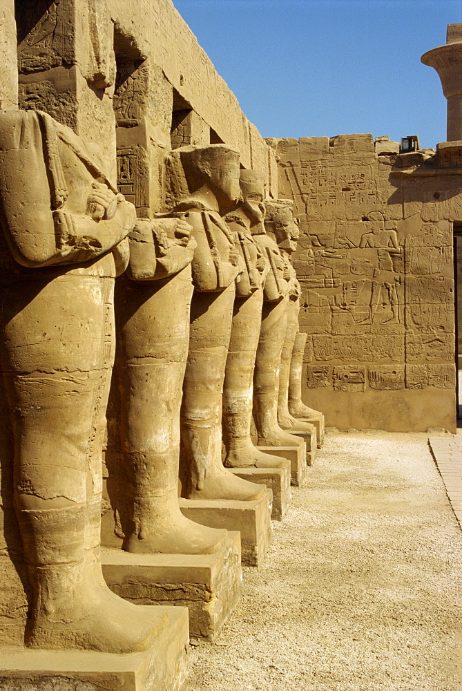 Temple of Karnak, Thebes, UNESCO World Heritage Site, Egypt, North Africa, Africa