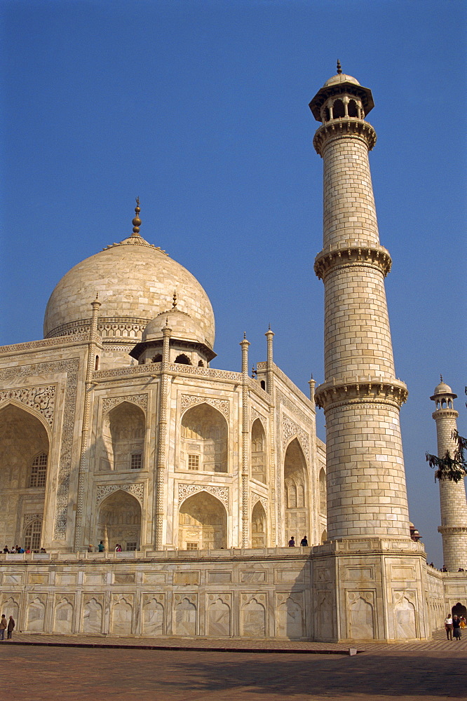 The Taj Mahal, built by Shah Jahan for his wife, UNESCO World Heritage Site, Agra, Uttar Pradesh state, India, Asia