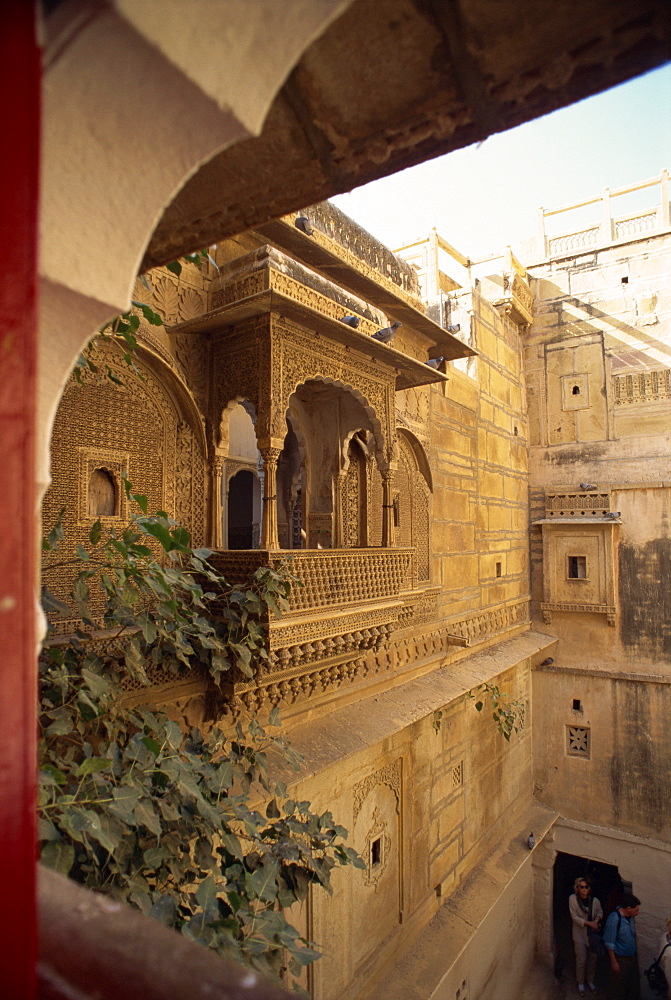 City Palace (Dashara Chowk), Jaisalmer, Rajasthan state, India, Asia