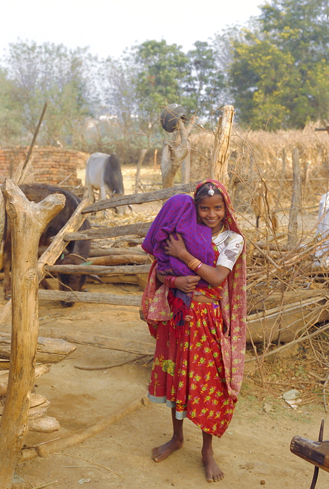 Village life, Dhariyawad, Rajasthan, India