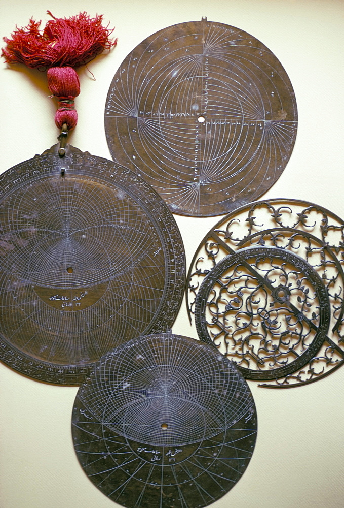 Astrolabes, Delhi Museum, India, Asia