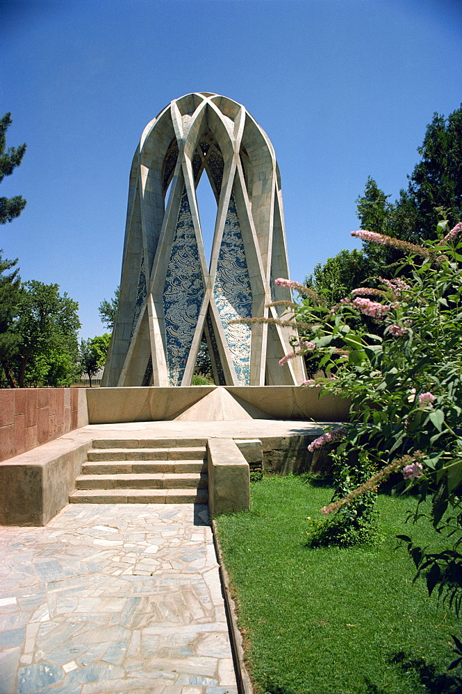 The tomb of Omar Khayyam, Iran, Middle East