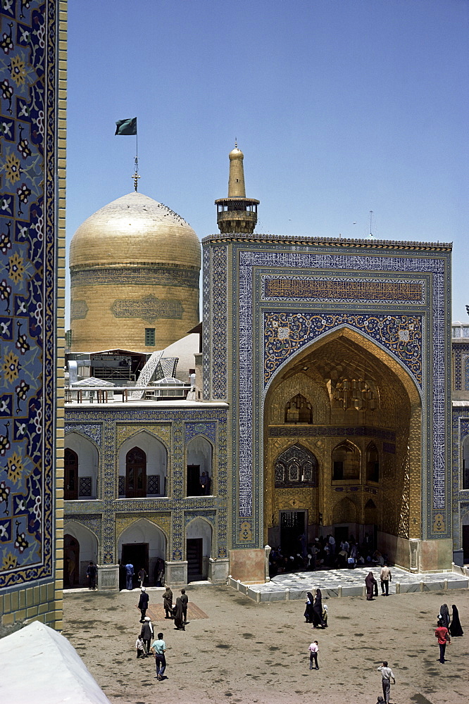 Shrine of Immam Riza, Mashad, Iran, Middle East