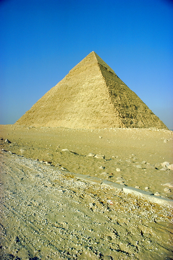 Chephren Pyramid, Giza, Egypt, North Africa