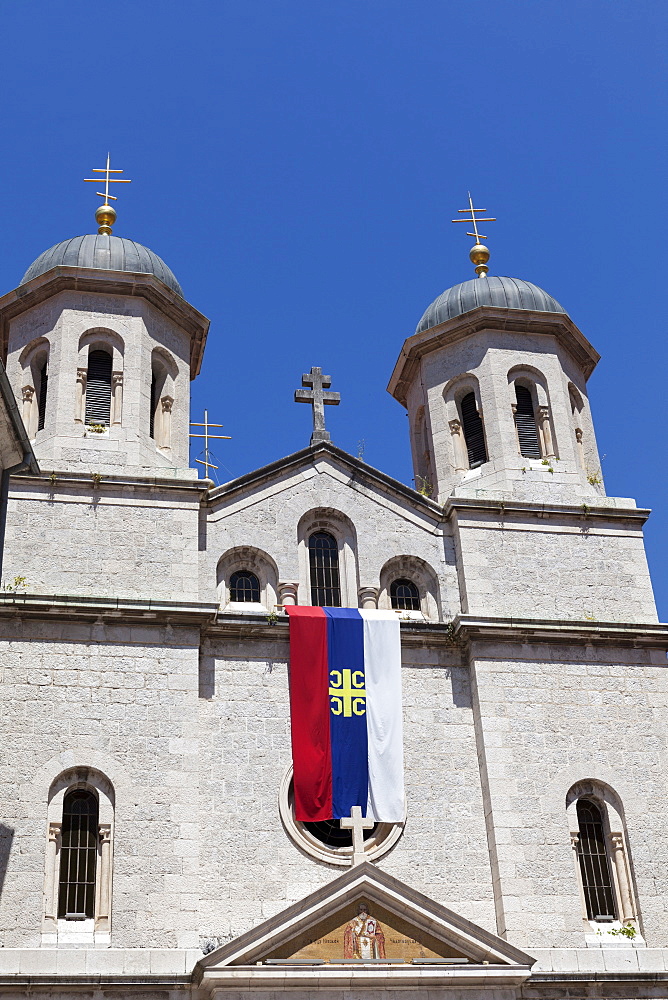 St. Nicholas Church, Cathedral Square, Kotor Old Town, UNESCO World Heritage Site, Montenegro, Europe 