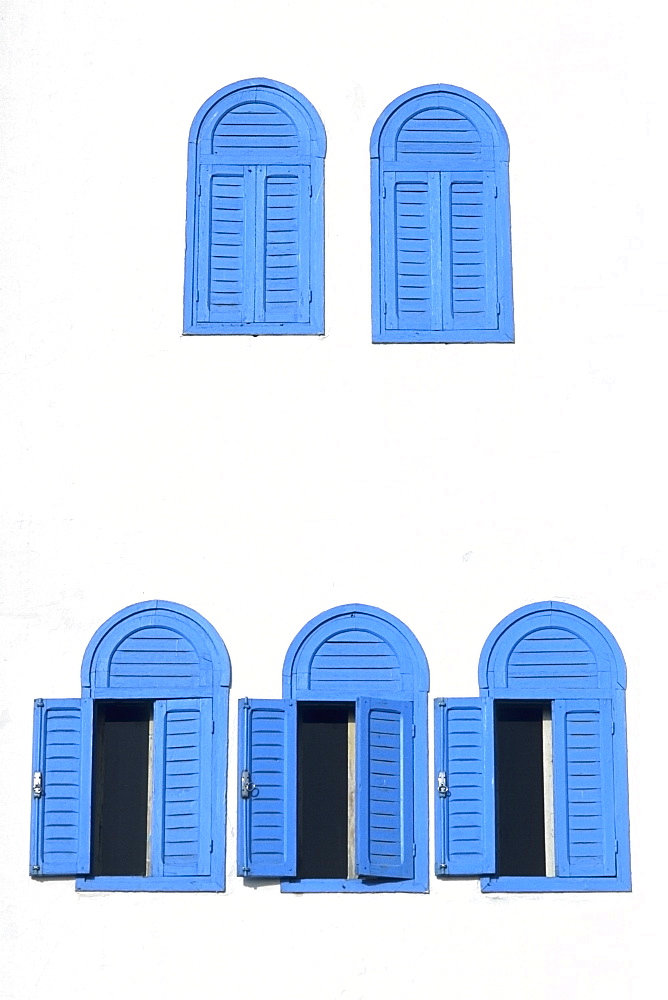 Blue shutters, Essaouira, Morocco