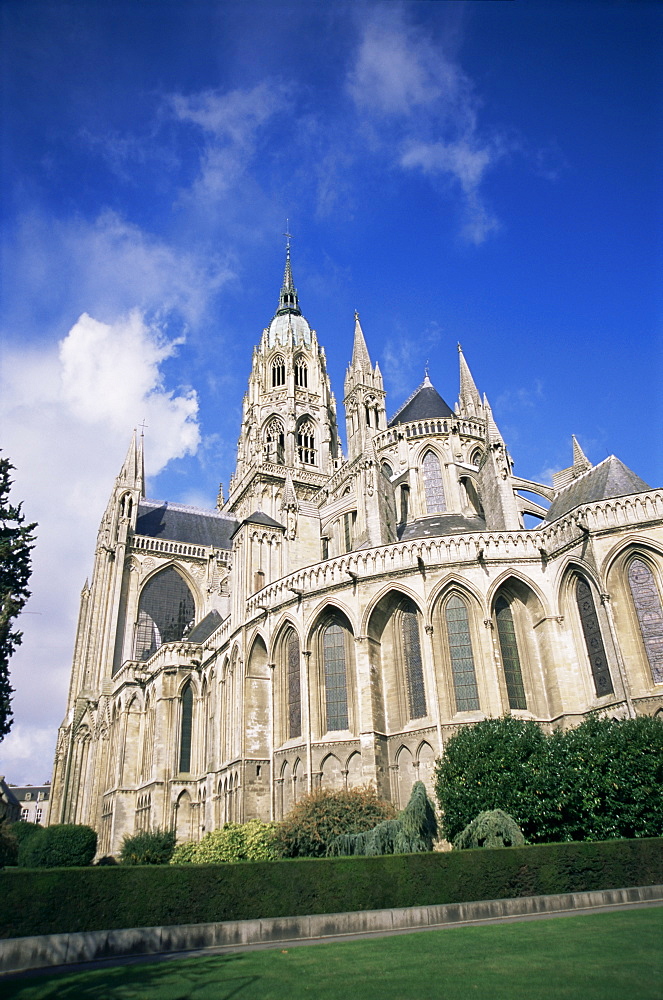 Notre Dame cathedral, Bayeux, Basse Normandie (Normandy), France, Europe