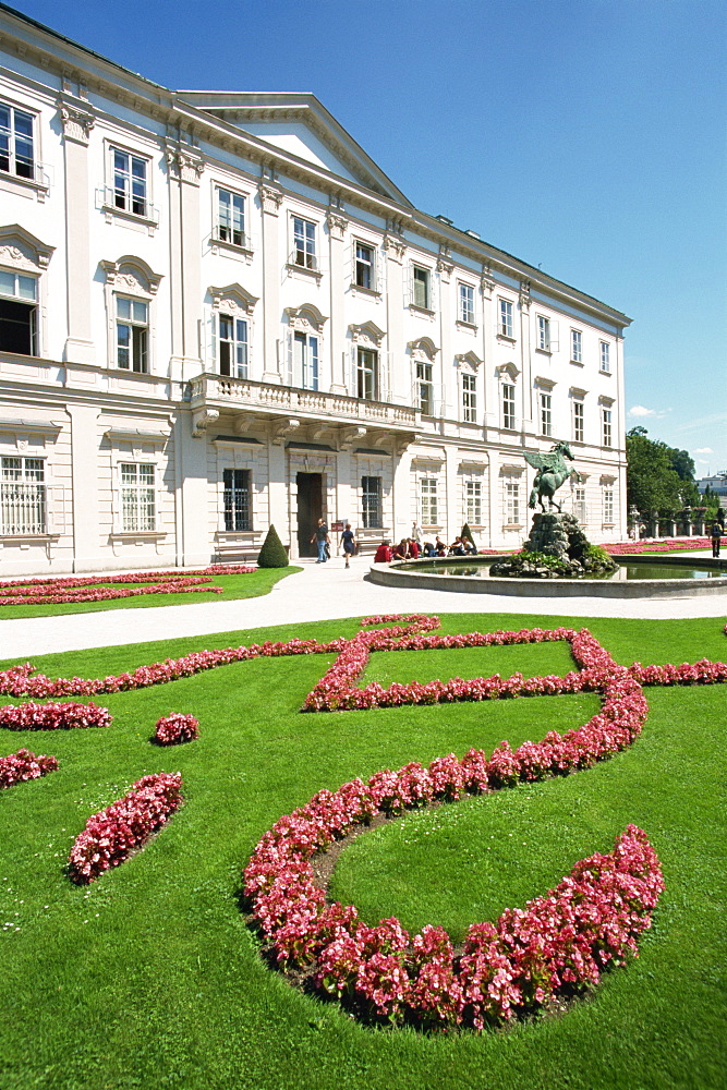 Castle Mirabell gardens, Salzburg, Austria, Europe