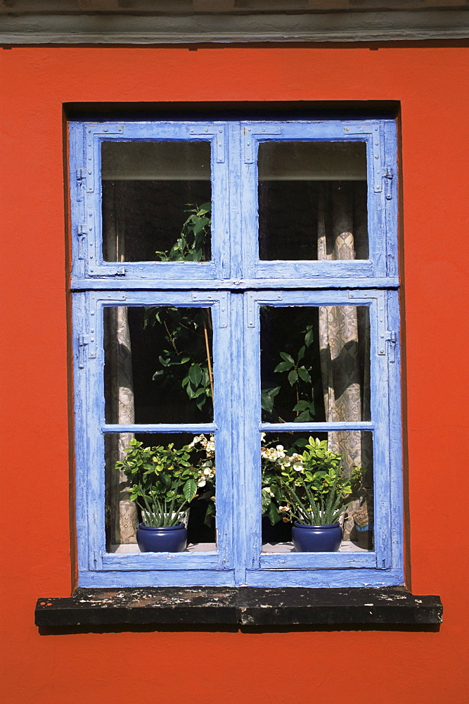 Window, Aeroskobing, Aero, Denmark, Scandinavia, Europe