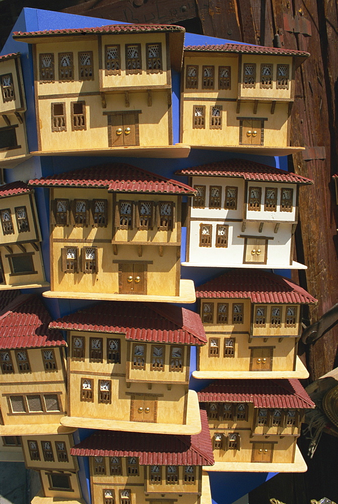 Model wooden houses of Ottoman mansions, Safranbolu, Anatolia, Turkey, Asia Minor, Eurasia