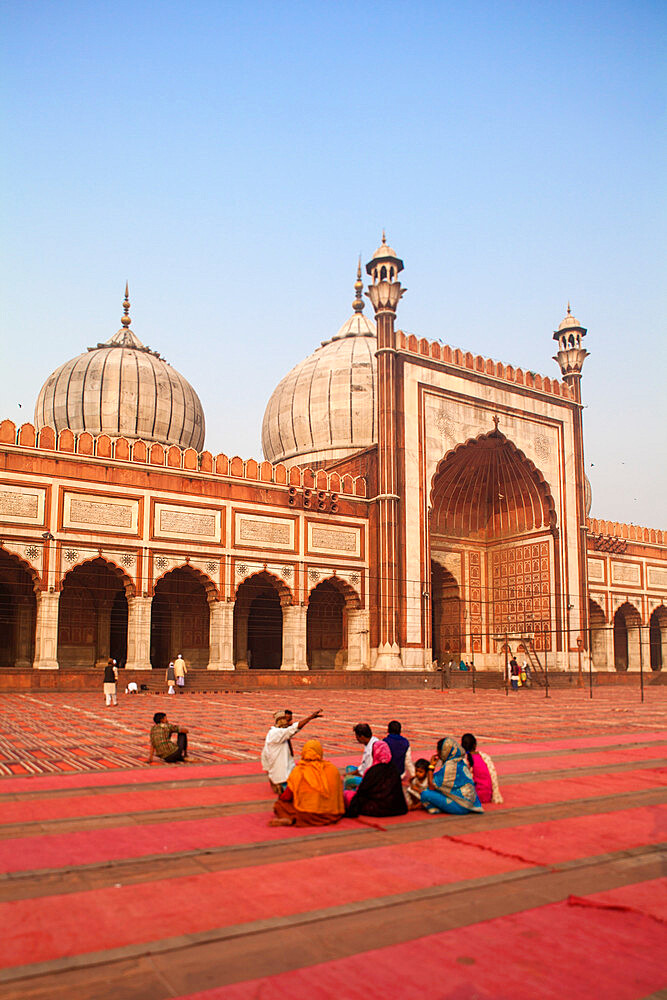 Jama Masjid (Jama Mosque), Old Delhi, Delhi, India, Asia