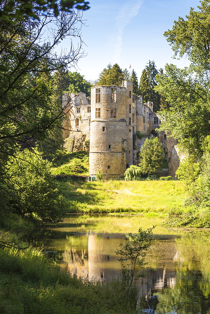 Beaufort Castle, Beaufort, Luxembourg, Europe