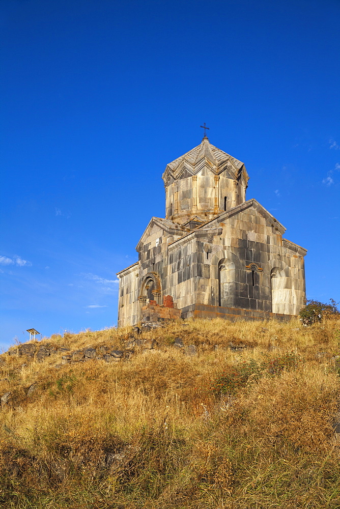 Church of Surb Astvatsatsin (Vahramashen Church) at Amberd fortress located on the slopes of Mount Aragats, Yerevan, Aragatsotn, Armenia, Central Asia, Asia 