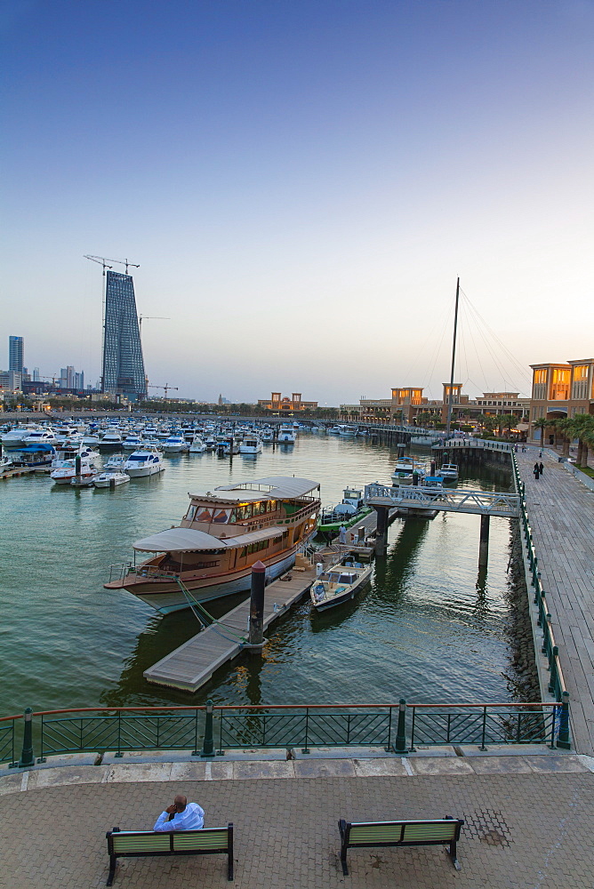 Souk Shark Shopping Center and Marina, Kuwait City, Kuwait, Middle East