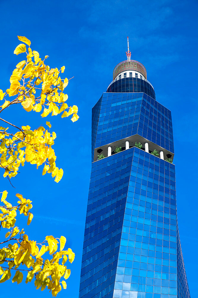 Avaz Twist tower, Sarajevo, Bosnia and Herzegovina, Europe