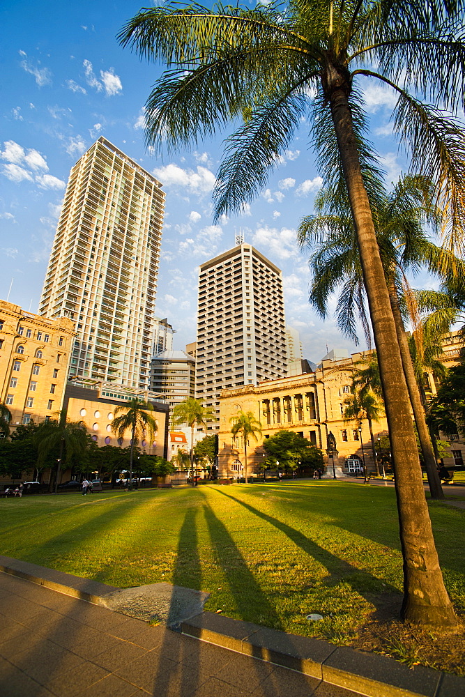 Treasury Casino Building in Brisbane city centre, Brisbane, Queensland, Australia, Pacific