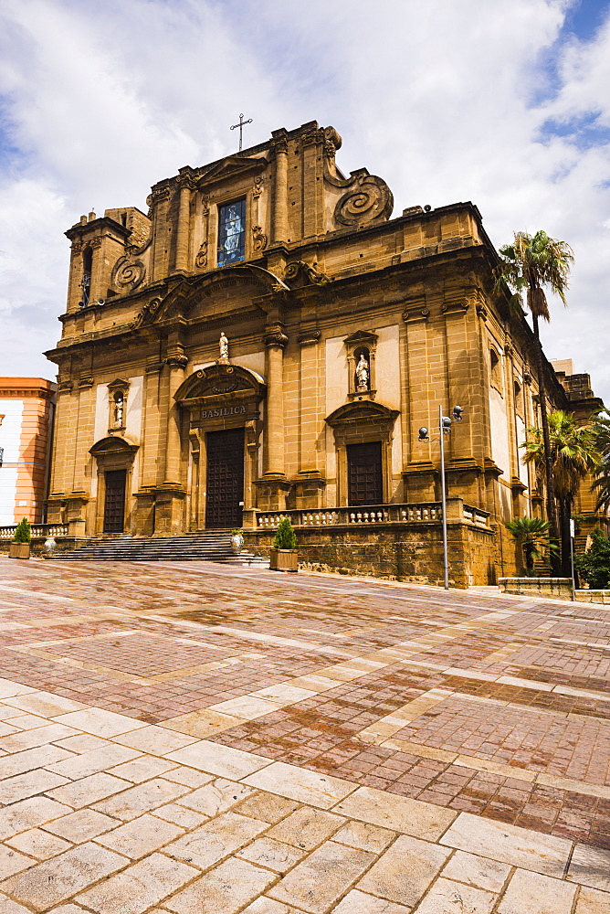 The Mother Church (Basilica of the Madonna of Succour), Sciacca, Agrigento Province, Sicily, Italy, Europe