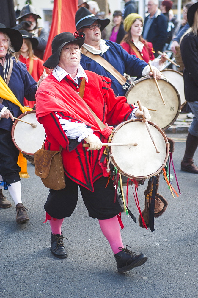 Stow on the Wold English Civil War Reenactment, Gloucestershire, The Cotswolds, England, United Kingdom, Europe