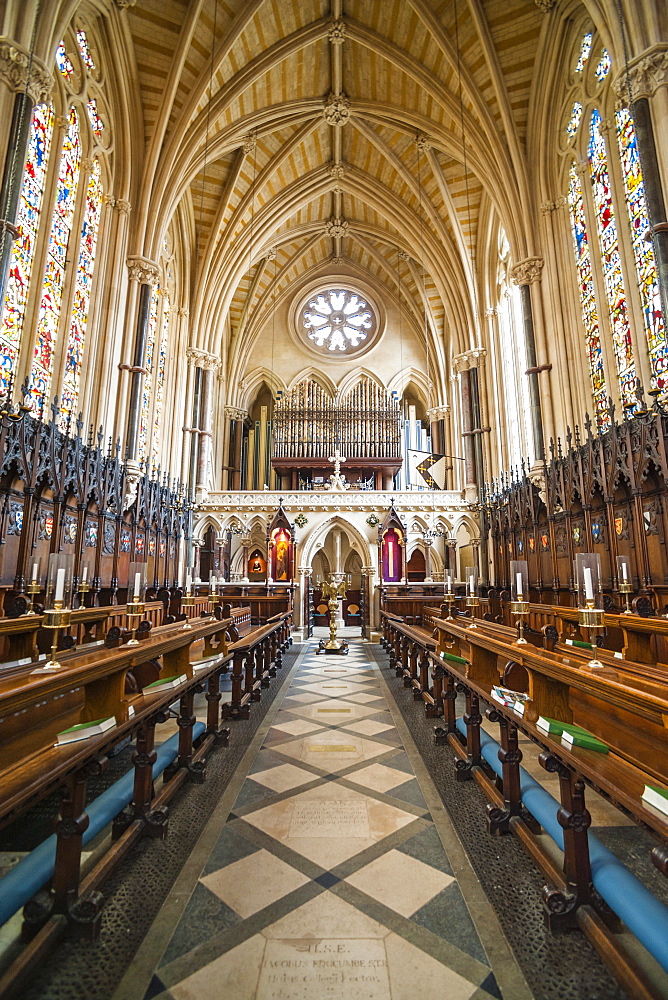 Exeter College Chapel, University of Oxford, Oxfordshire, England, United Kingdom, Europe