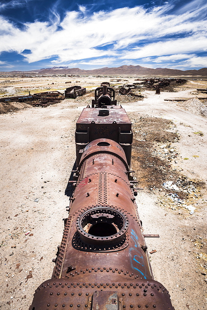 Train Cemetery (Train Graveyard), Uyuni, Bolivia, South America