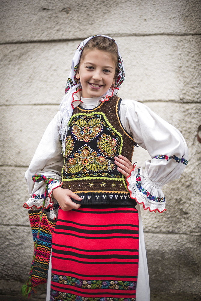 Traditional Clothes of Romania Festival, Nasaud, Transylvania, Romania, Europe