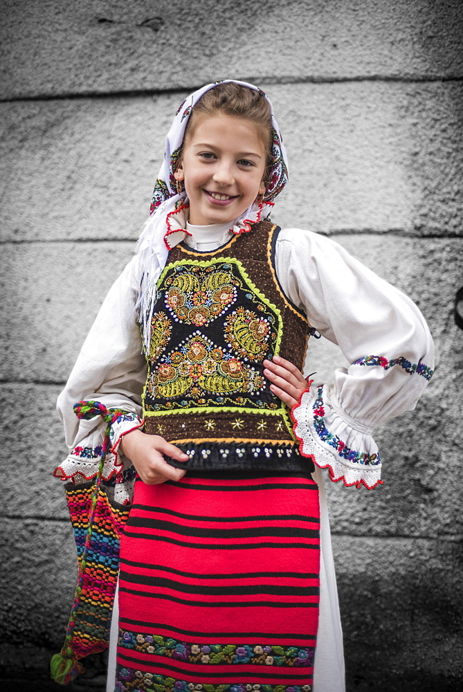 Traditional Clothes of Romania Festival, Nasaud, Transylvania, Romania, Europe