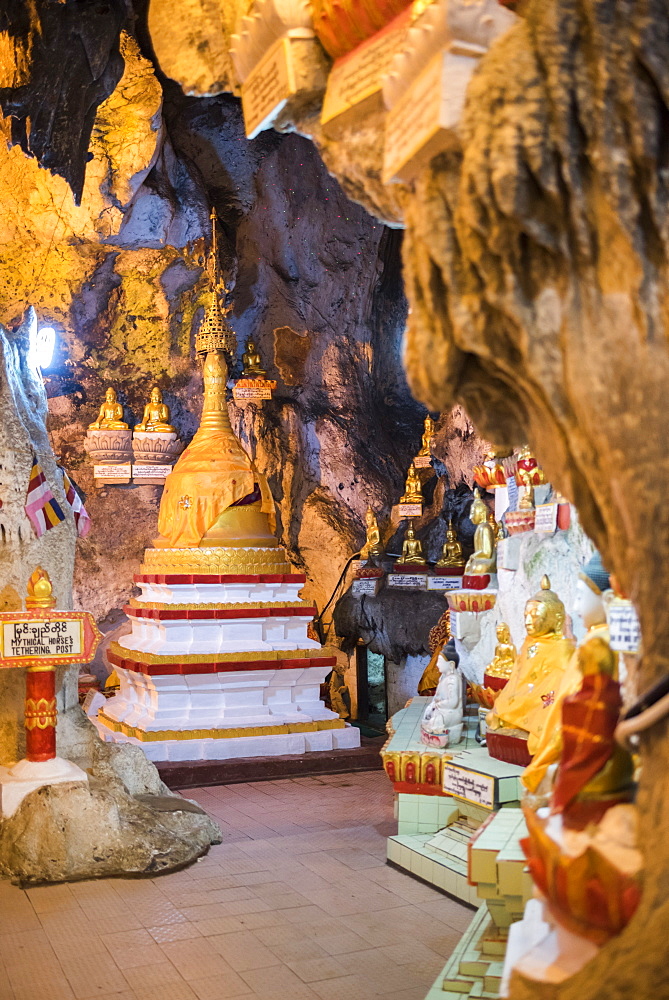 Pindaya Cave Festival, Pindaya, Shan State, Myanmar (Burma), Asia