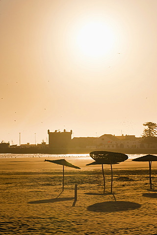 Essaouira Beach, on the Atlantic coast, Morocco, North Africa, Africa 