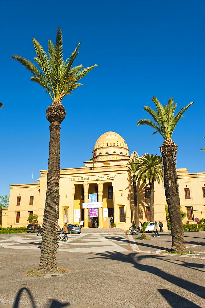 Theatre Royal (Royal Theatre), Marrakech, Morocco, North Africa, Africa 