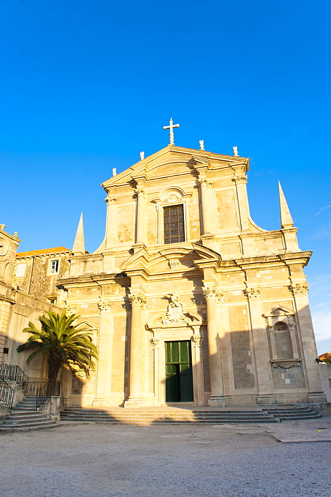 Church of St. Ignatius, Old Town, UNESCO World Heritage Site, Dubrovnik, Dalmatia, Croatia, Europe 