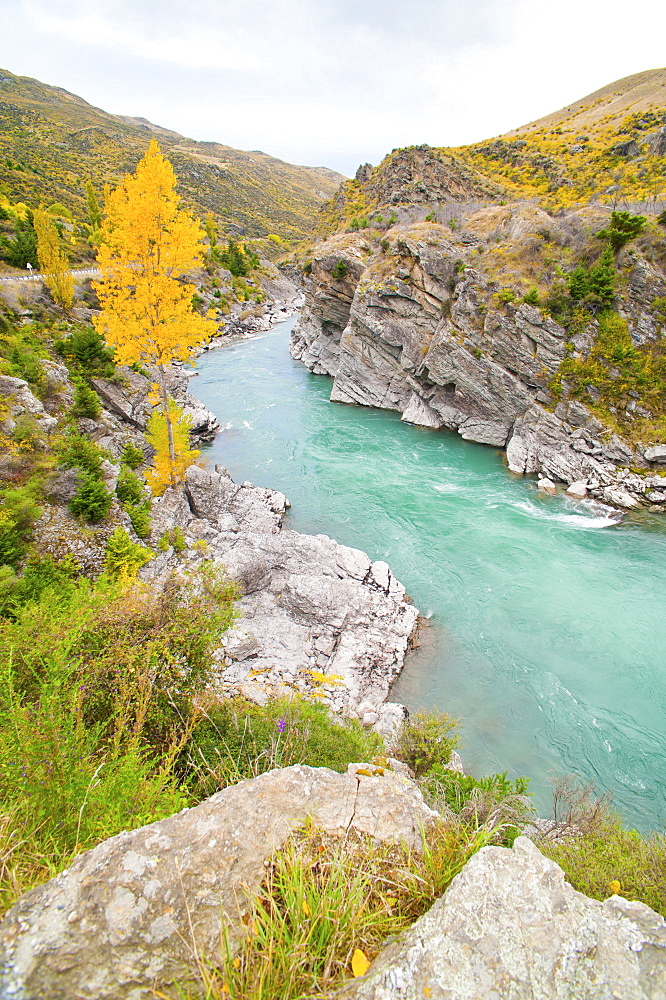 Kawarau Gorge, Cromwell, Otago, South Island, New Zealand, Pacific 