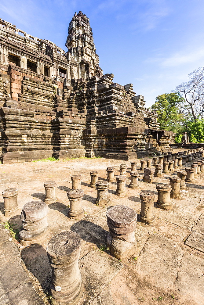 Baphuon Temple in Angkor Thom, Angkor, UNESCO World Heritage Site, Siem Reap Province, Cambodia, Indochina, Southeast Asia, Asia