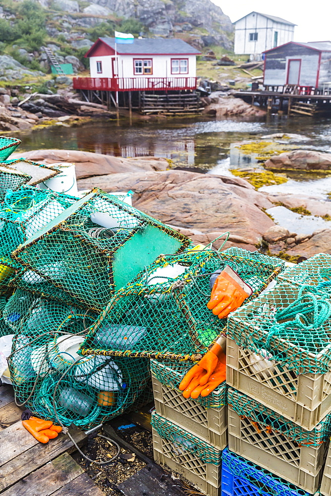 The small fishing village at Cape Charles, Labrador, Canada, North America 