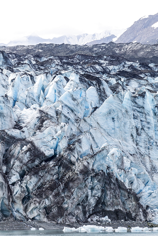 Lamplugh Glacier in Glacier Bay National Park, southeast Alaska, United States of America, North America