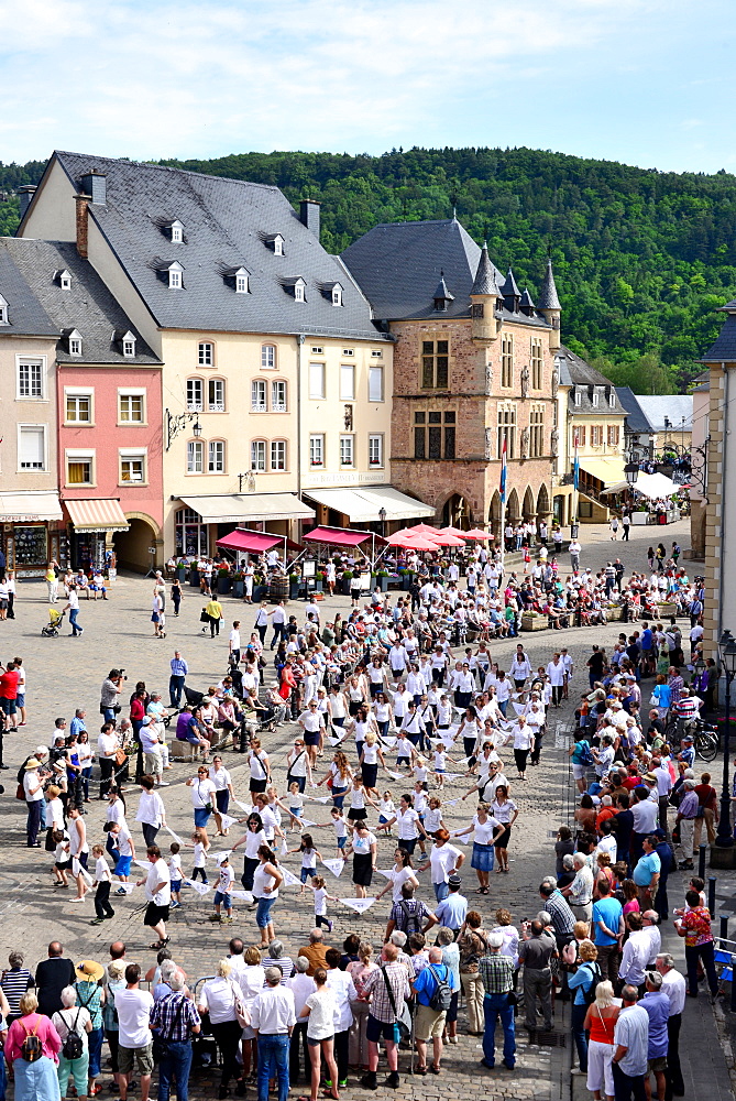 Dancing procession in Echternach, Luxembourg