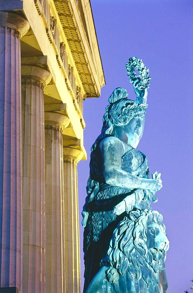 Statue of Bavaria, Theresienwiese, Munich