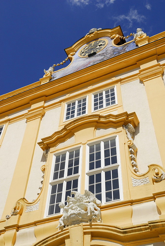 Window, Melk Abbey, Wachau, Lower Austria, Austria