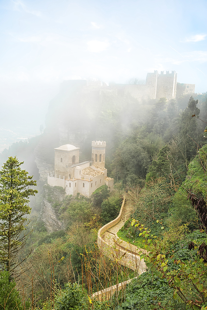 Venus Castle, Erice, Sicily, Italy.