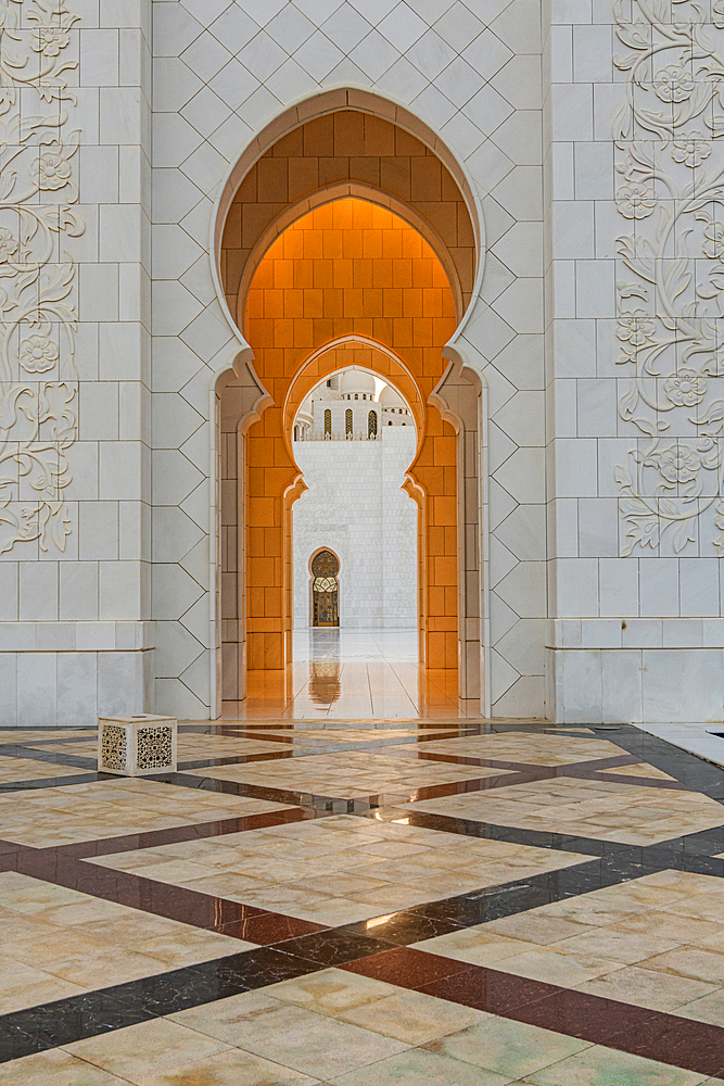 The Sheikh Zayed Grand Mosque, Abu Dhabi, UAE