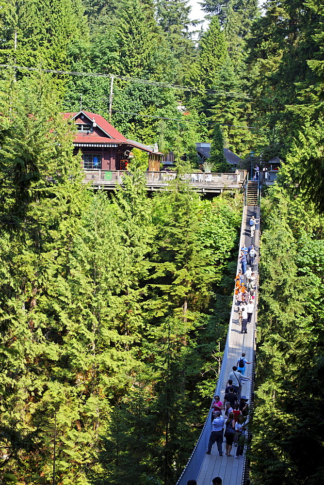 Lynn Canyon, Capilano Suspension Bridge, Post office, Vancouver, Canada, North America