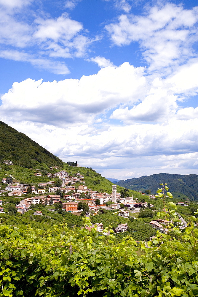 Santo Stefano near Valdibbiadene, Veneto, Italy