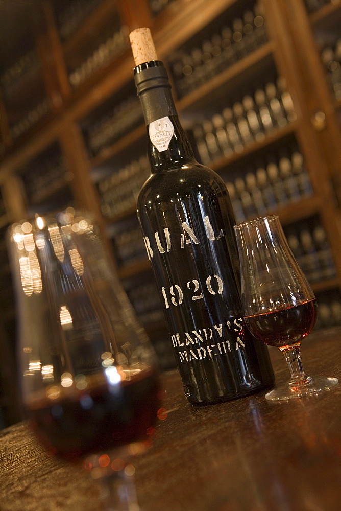 Madeira Wine Tasting at The Old Blandy Wine Lodge, Funchal, Madeira, Portugal