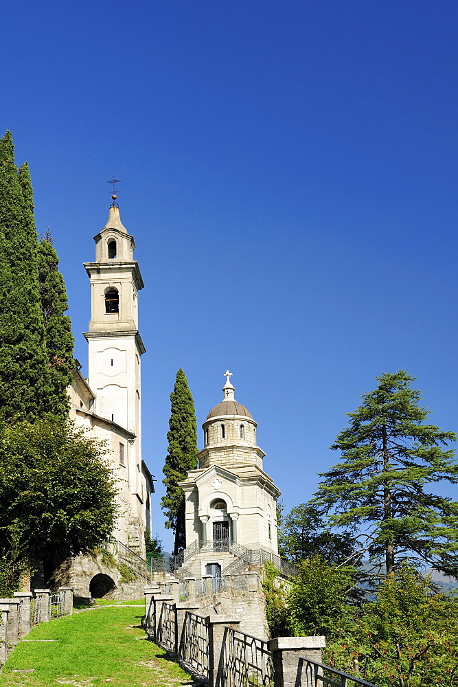 Church, Brienno, Lake Como, Lombardy, Italy