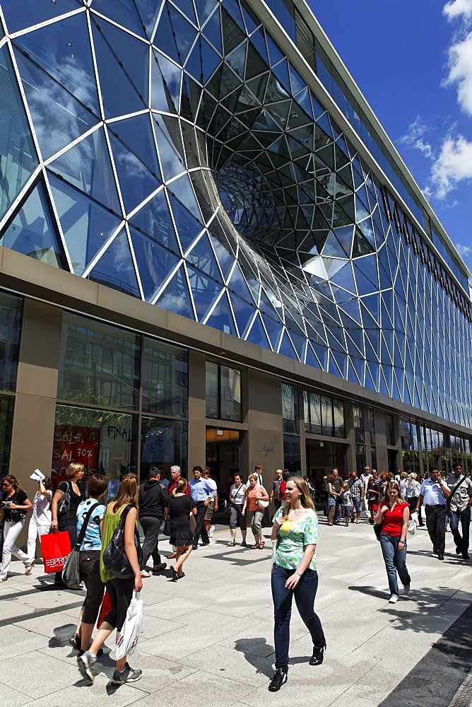 Shopping centre Zeilgalerie, Zeil, Frankfurt am Main, Hesse, Germany