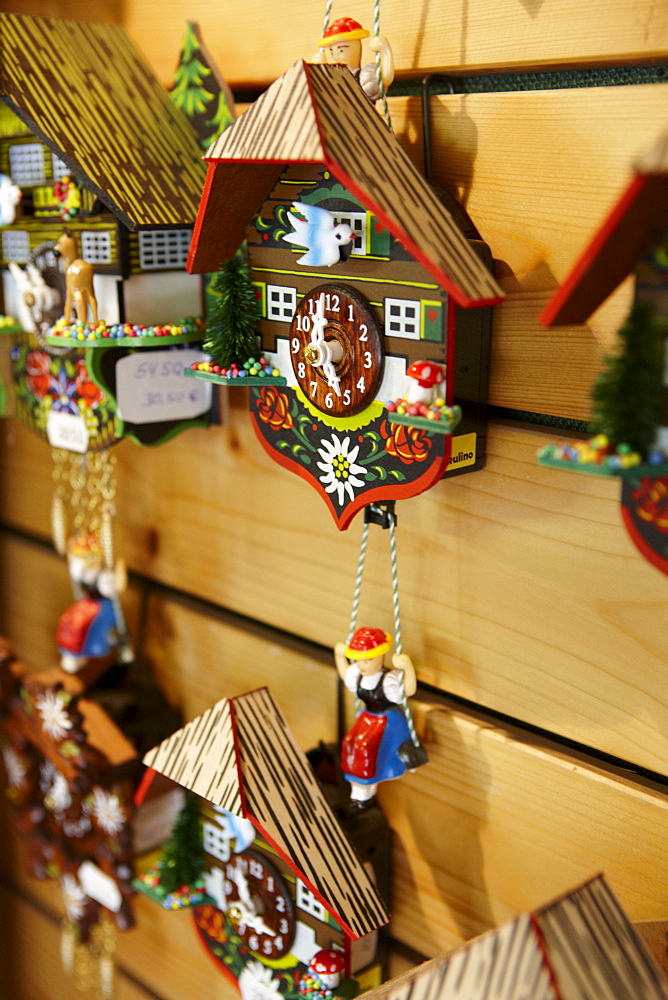 Cuckoo clock, Black Forest, Baden-Wuerttemberg, Germany