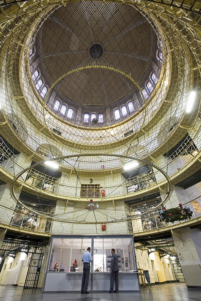 Interior view of the remand prison Moabit, Berlin, Germany, Europe