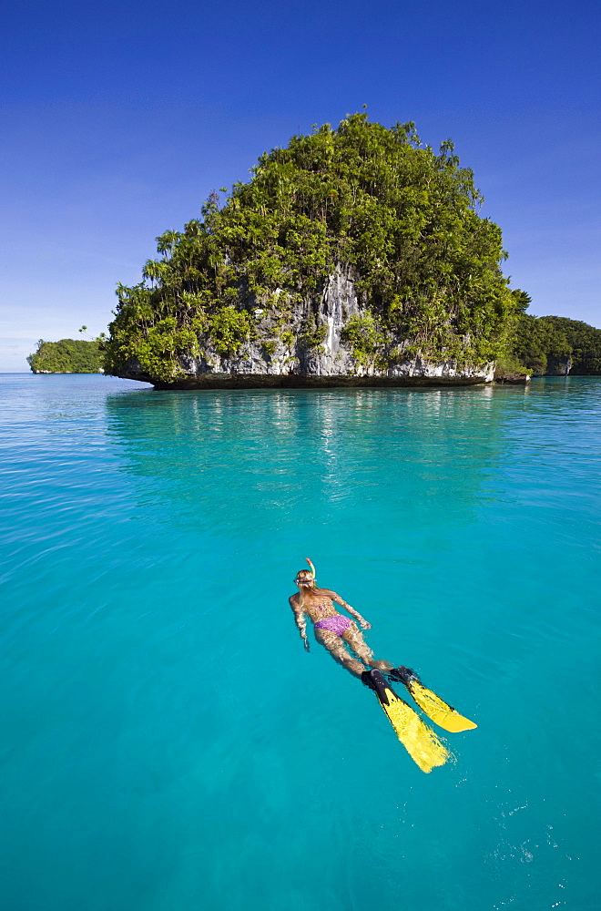 Snorkeling Rock Islands, Micronesia, Palau